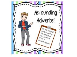 Astounding Adverbs Cards