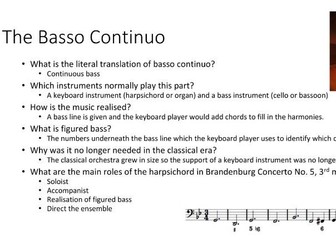 PowerPoint on Music for a While, Purcell