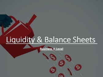 Liquidity (Edexcel A Level Business 2.3.2)