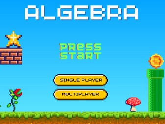 GCSE Algebra Recap Lesson - Gaming Themed