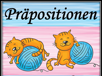 Prepositions in German Memory game