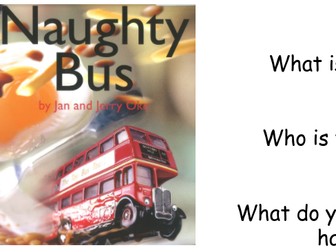 The Naughty Bus English Unit of Work