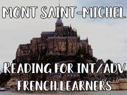 Mont Saint-Michel reading for int/advanced French learners