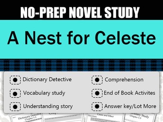 A Nest for Celeste Novel Study-Complete Novel Study.