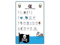 Pirate poem by widgit software by Widgit_Software - Teaching Resources ...