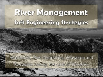 River Management: Soft Engineering