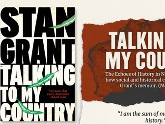 Talking to My Country by Stan Grant – Complete Teaching Pack (Senior English)