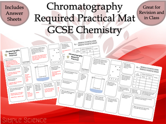 Chromatography Required Practical Mat - AQA GCSE Chemistry