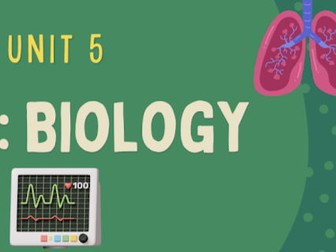 Unit 5 Applications of Science Bio Pack