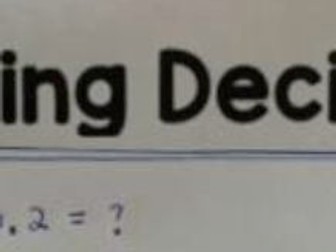 Dividing decimals _ Interactive Note