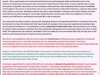 Social Influence model 16 answers