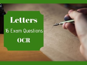 Transactional Writing Letters OCR