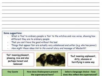 Shakespeare Context- Intro to Macbeth