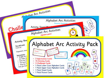 Alphabet Arc Activity Pack