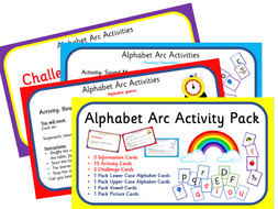 alphabet arc activity pack teaching resources