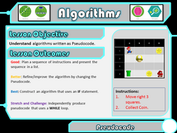 KS3 Super Mario Pseudocode