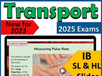 IB Biology B3.2 Transport - First Exams 2025 - IB Diploma Biology