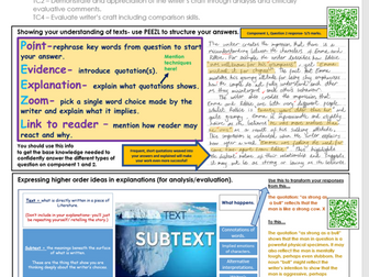 Knowledge organisers- Language pack. (Eduqas)