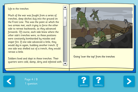 The World Wars Comprehension Book - Reading Level C - KS2