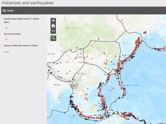 Discovering tectonics and earthquakes through GIS and interactive mapping