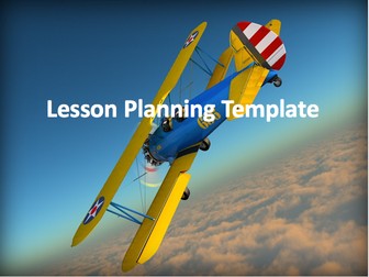 Lesson Plan Template