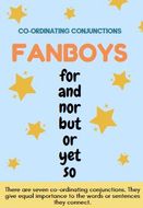 Coordinating Conjunction - FANBOYS Display Poster | Teaching Resources