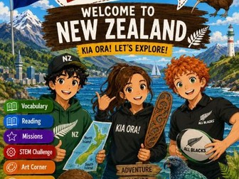 Explore New Zealand | ESL EFL CLIL Resource