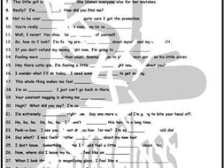 Feelings and Expressing Emotions 1 Page BW Worksheet