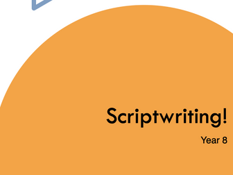 Scriptwriting Bundle KS3