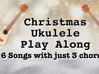 6 Christmas Songs for Ukulele with 3 easy chords