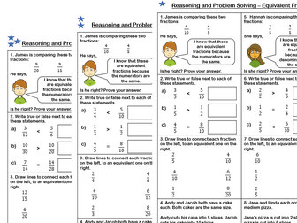 White Rose Maths - Year 4- Spring Block 3 - Fractions - Equivalent ...