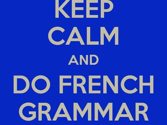 French  QUI QUAND QUE - SAVE TIME ADD ME TO YOUR LESSONS
