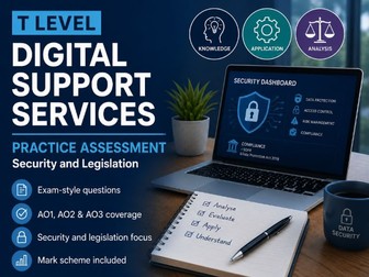 T-Level Core Paper Digital (Security and Legislation) Exam Practice