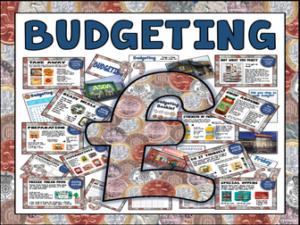 BUDGETING MONEY TEACHING RESOURCES FOOD TECHNOLOGY MATHS SHOPPING