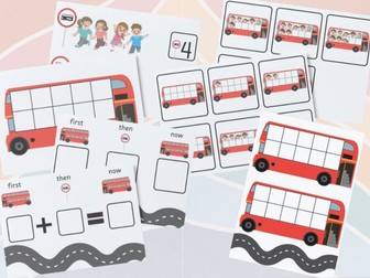 Bus Stop First Then Now Addition Pack