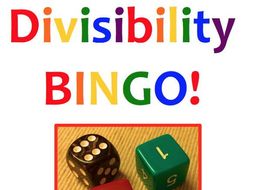 Divisibility Bingo - a game to practice the tests for 2, 3, 4 and 6