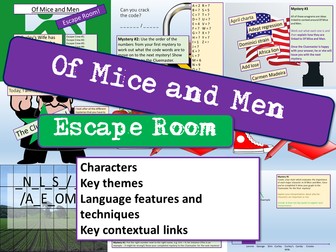 Of Mice and Men - Escape Room