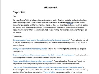 Atonement Full Analysis