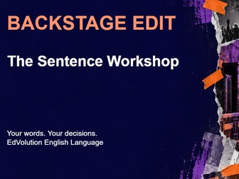 KS3 & GCSE English Grammar: Sentence Structure, Clauses & Punctuation | Lesson & Workbook