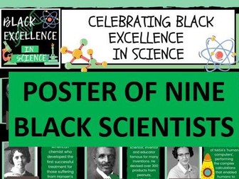 Black Scientists Poster