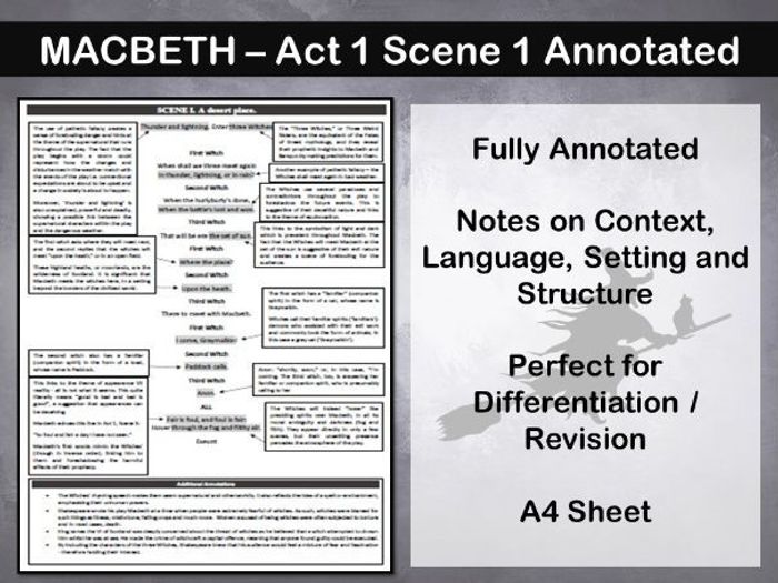 act 1 scene 1 macbeth annotations