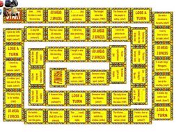 Past Simple Irregular Verbs Animated Board Game