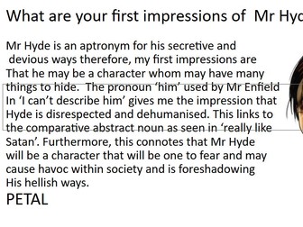 Jekyll and Hyde Bundle Lessons My Hyde, Setting, Utterson, Allusion, Motif