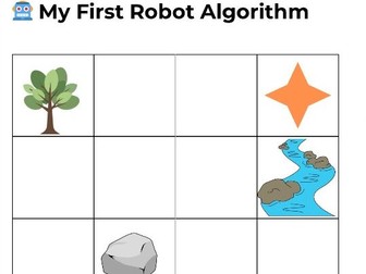 KS1 Unplugged: My First Robot Algorithm Pack