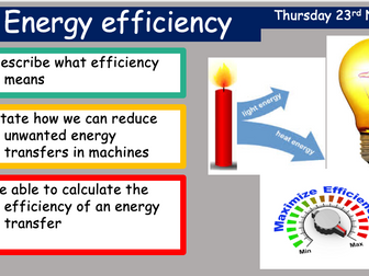 GCSE Energy Efficiency