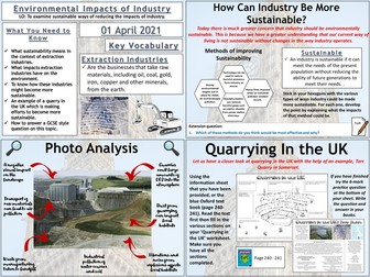 Environmental Impacts of Industry