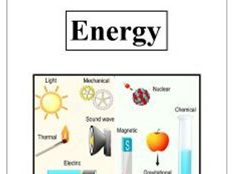 Energy workbook- high ability