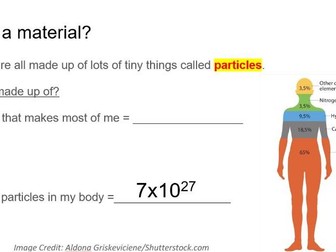 The Particulate Nature of Matter and Pure and Impure Substances - KS3 Presentation Powerpoint