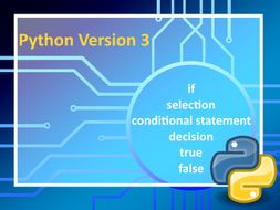 Python 3: Using if command Lesson 1 with instructional videos ...