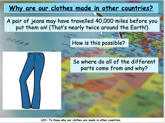 Globalisation and our clothes